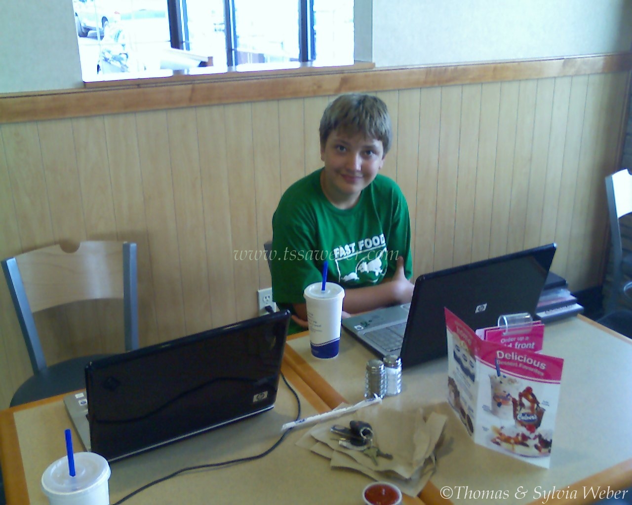 Andreas at Culvers in Viroqua