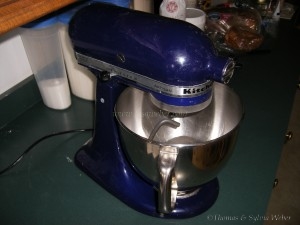 My KitchenAid Mixer